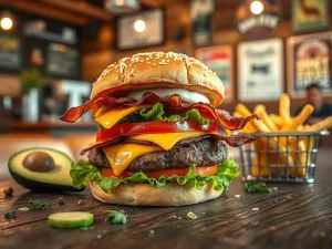 Ile kcal ma drwal? Sprawdź kaloryczność Burgera Drwala!