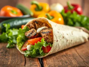 Ile kalorii ma kebab w tortilli? Sprawdź wartości odżywcze!